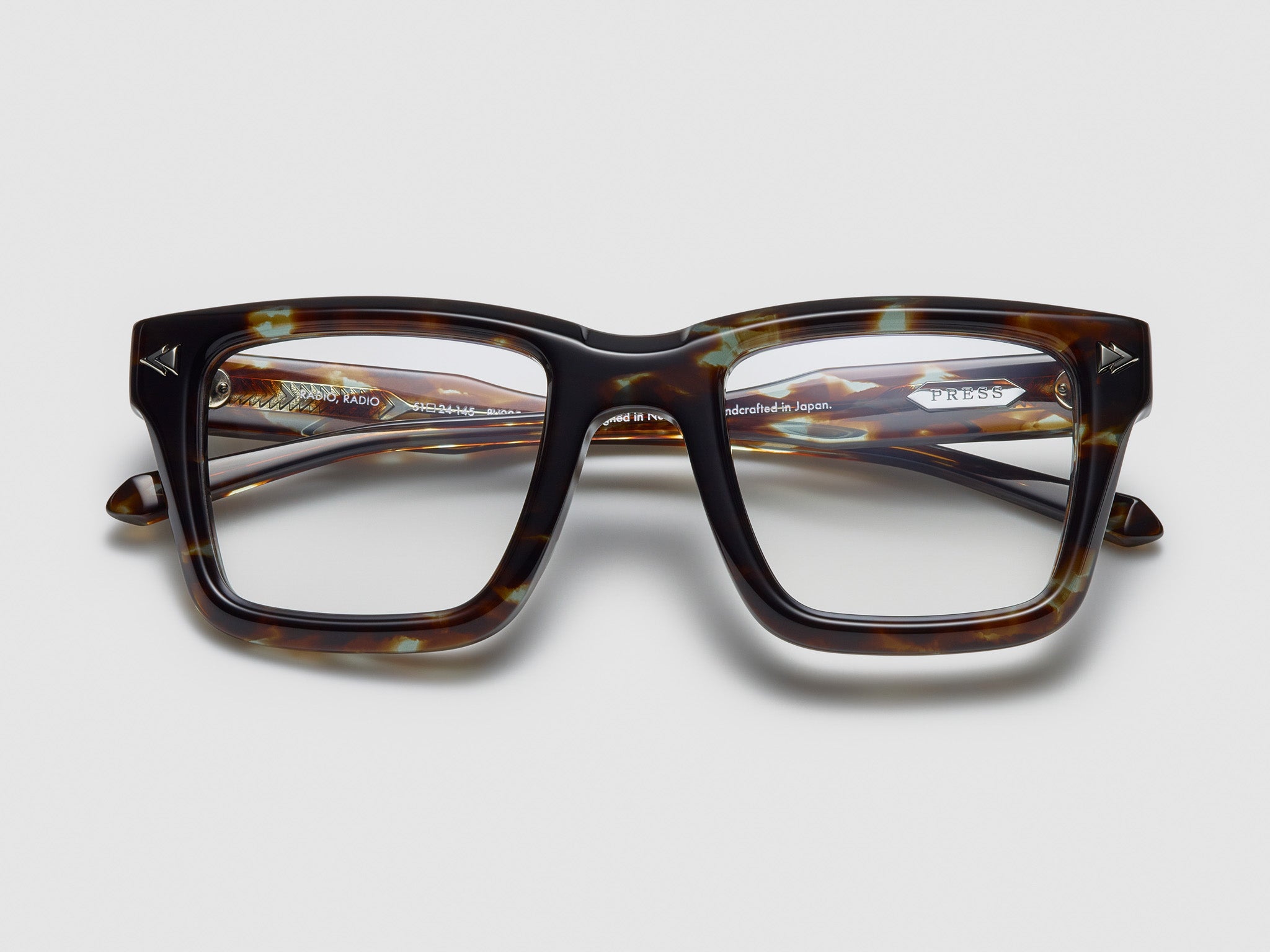 Radio, Radio Optical Noir / Silver - PU005 #color_noir-silver-pu005