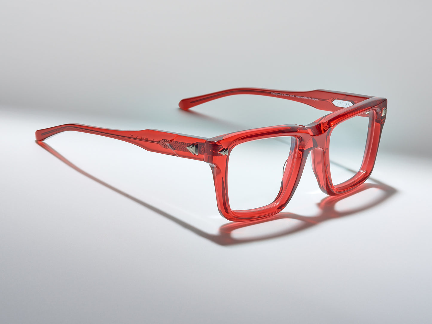 Radio, Radio Optical Crimson / Silver - PU006 #color_crimson-silver-pu006