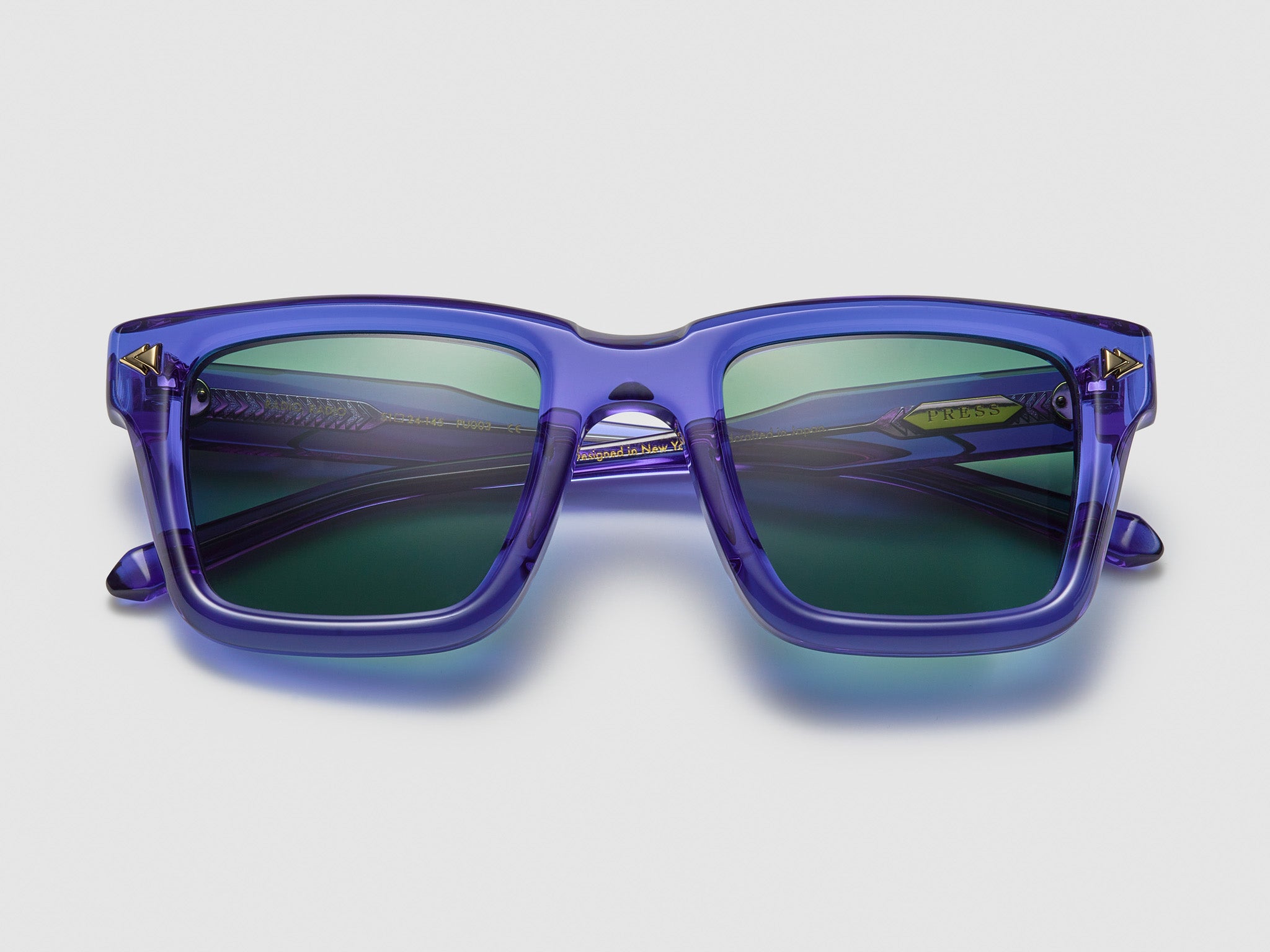 Radio, Radio Electron Blue / Gold - PU003 #color_electron-blue-gold-pu003