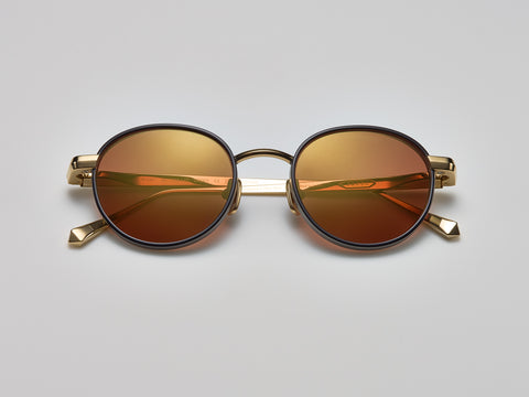 Shiny Black / Shiny Gold / Matte Ruthenium - DR003