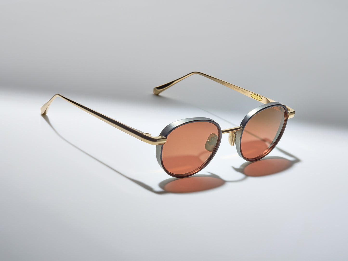 Rigby Shiny Black / Shiny Gold / Matte Ruthenium - DR003 #color_shiny-black-shiny-gold-matte-ruthenium-dr003