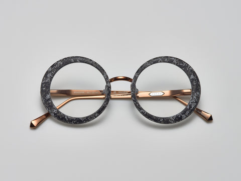 Black Marble / Rose Gold - ST007
