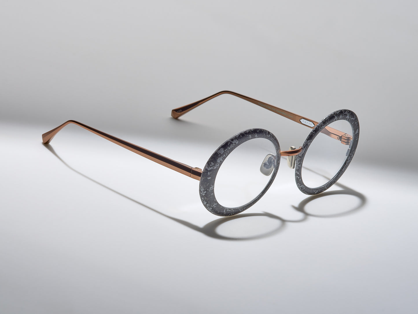 Roadster Marble Optical Black Marble / Rose Gold - ST007 #color_black-marble-rose-gold-st007