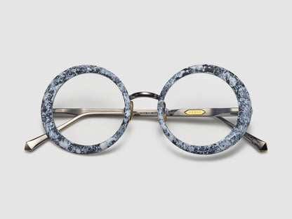 Roadster Marble Optical White Marble / Ruthenium - ST008 #color_white-marble-ruthenium-st008