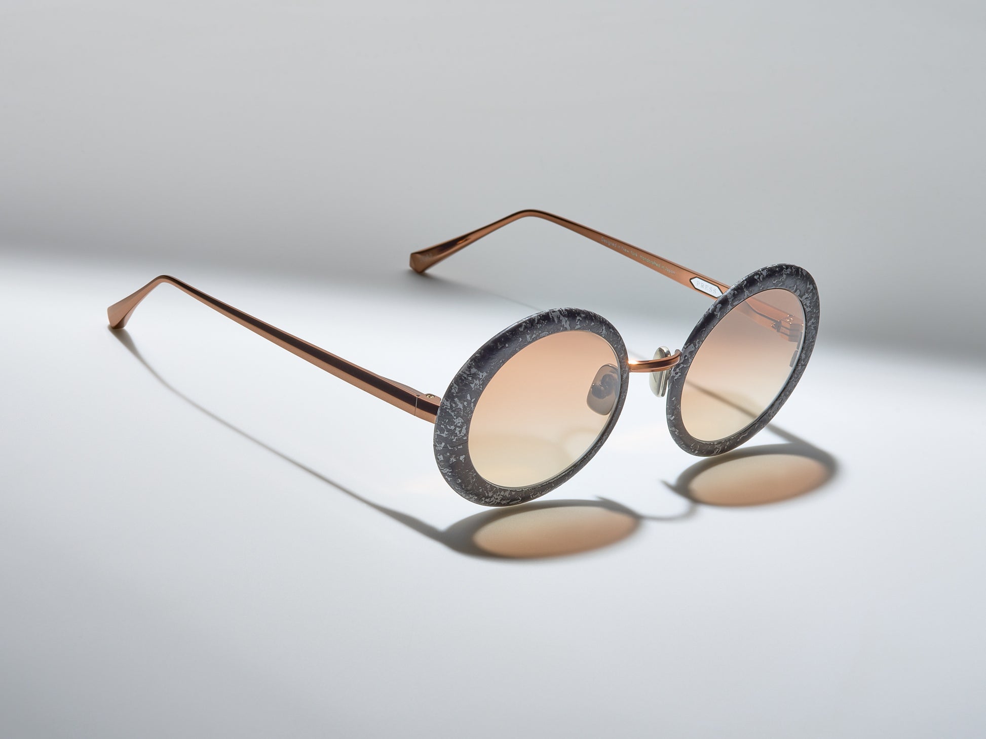 Roadster Marble Black Marble / Rose Gold - ST007 #color_black-marble-rose-gold-st007