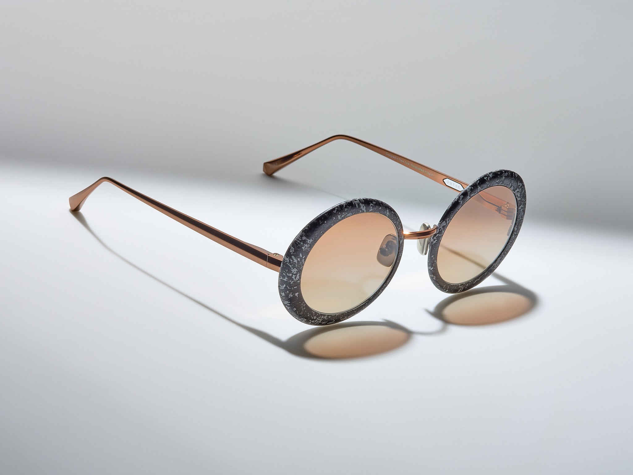 Roadster Marble Black Marble / Rose Gold - ST007 #color_black-marble-rose-gold-st007