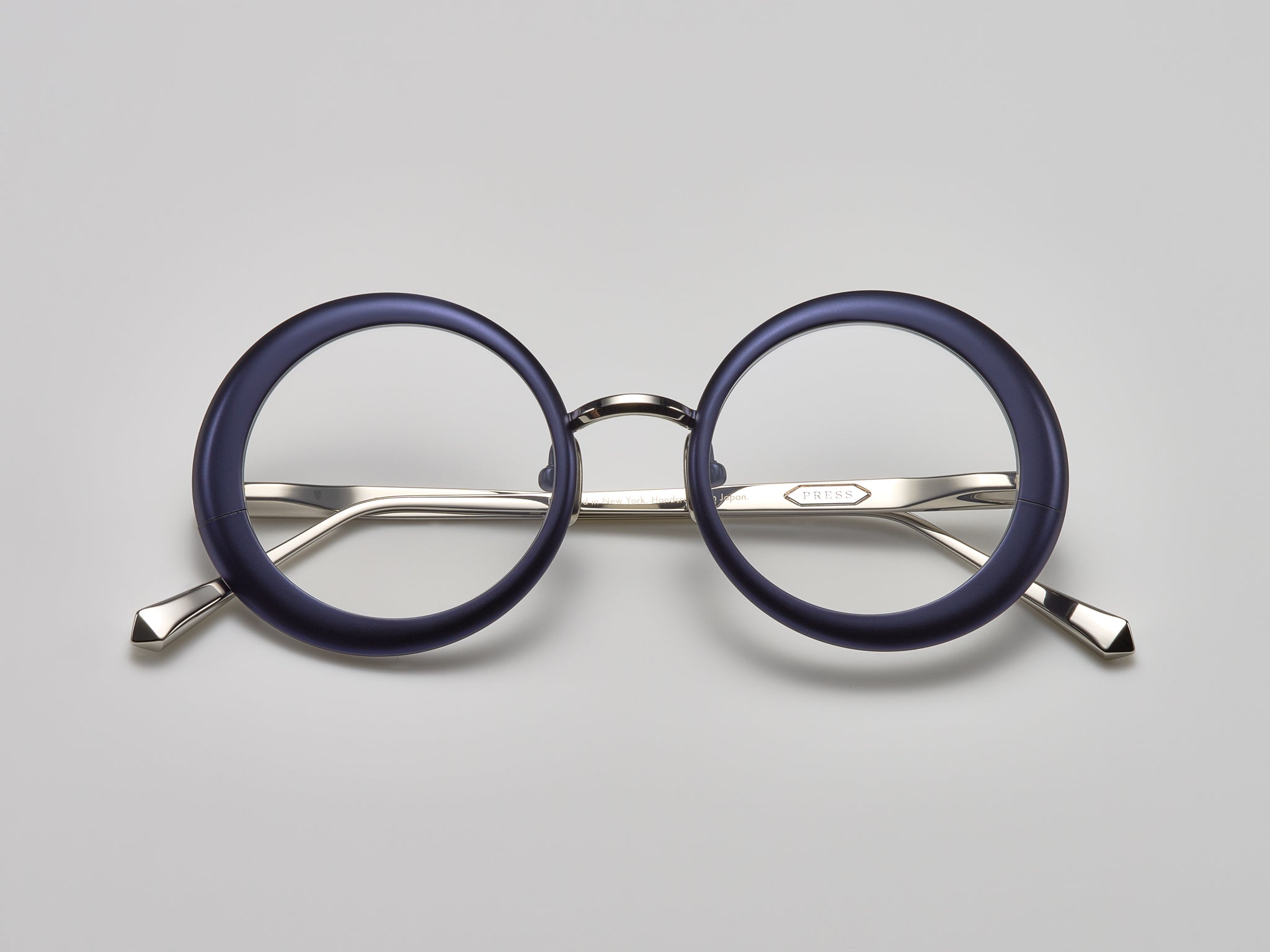 Roadster Optical Matte Navy / Platinum - ST001 