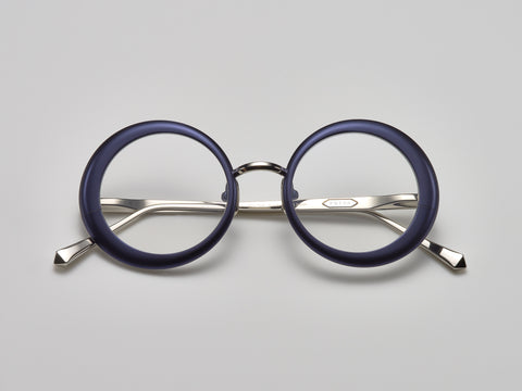 Matte Navy / Platinum - ST001