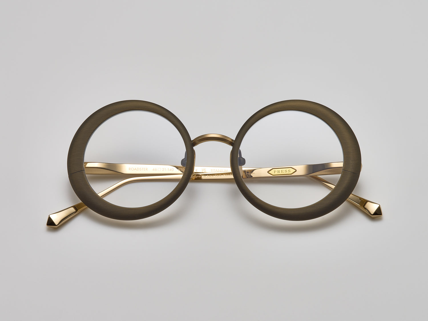 Roadster Optical Antique Gold / Matte Gold - ST002 