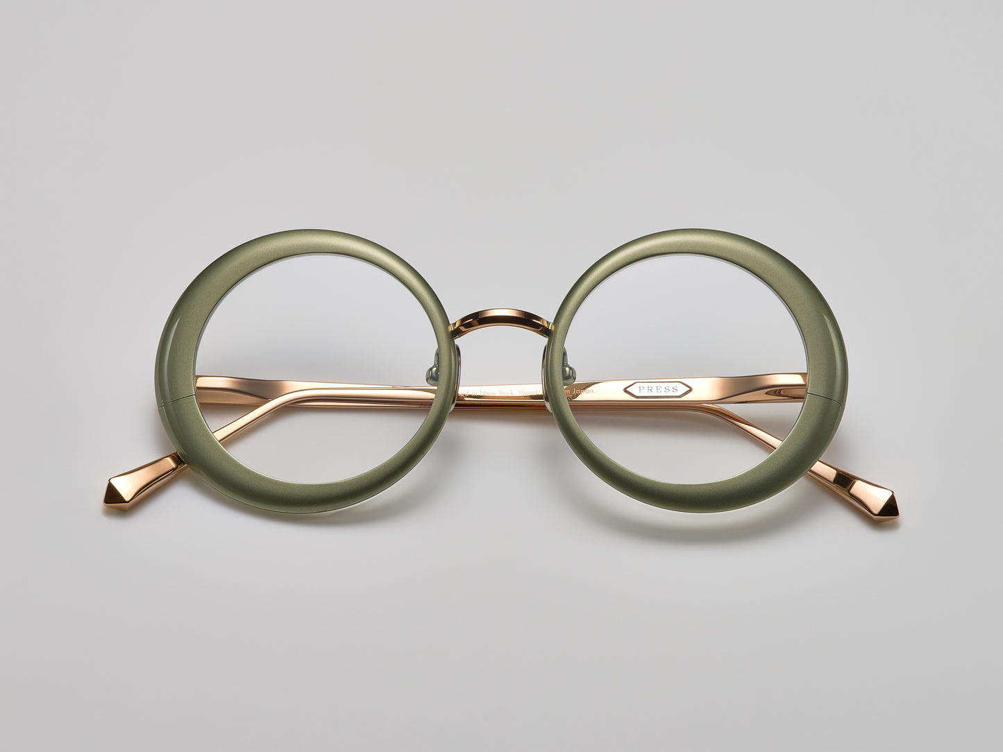 Roadster Optical Matte Cascade Green / Shiny Rose Gold - ST005 #color_matte-cascade-green-shiny-rose-gold-st005