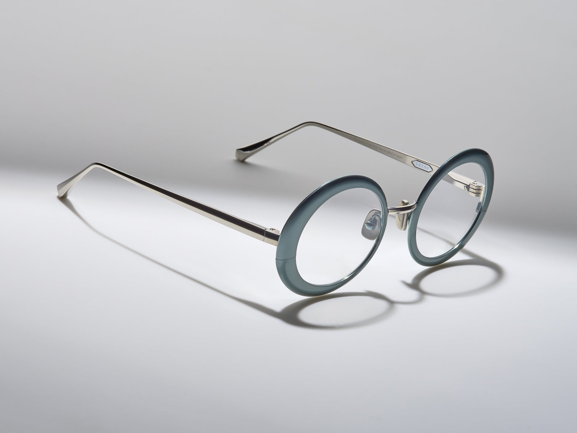 Roadster Optical Matte Nassau Blue / Palladium - ST006 #color_matte-nassau-blue-palladium-st006
