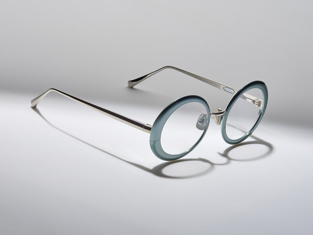 Roadster Optical Nassau Blue / Palladium - ST006 #color_nassau-blue-palladium-st006
