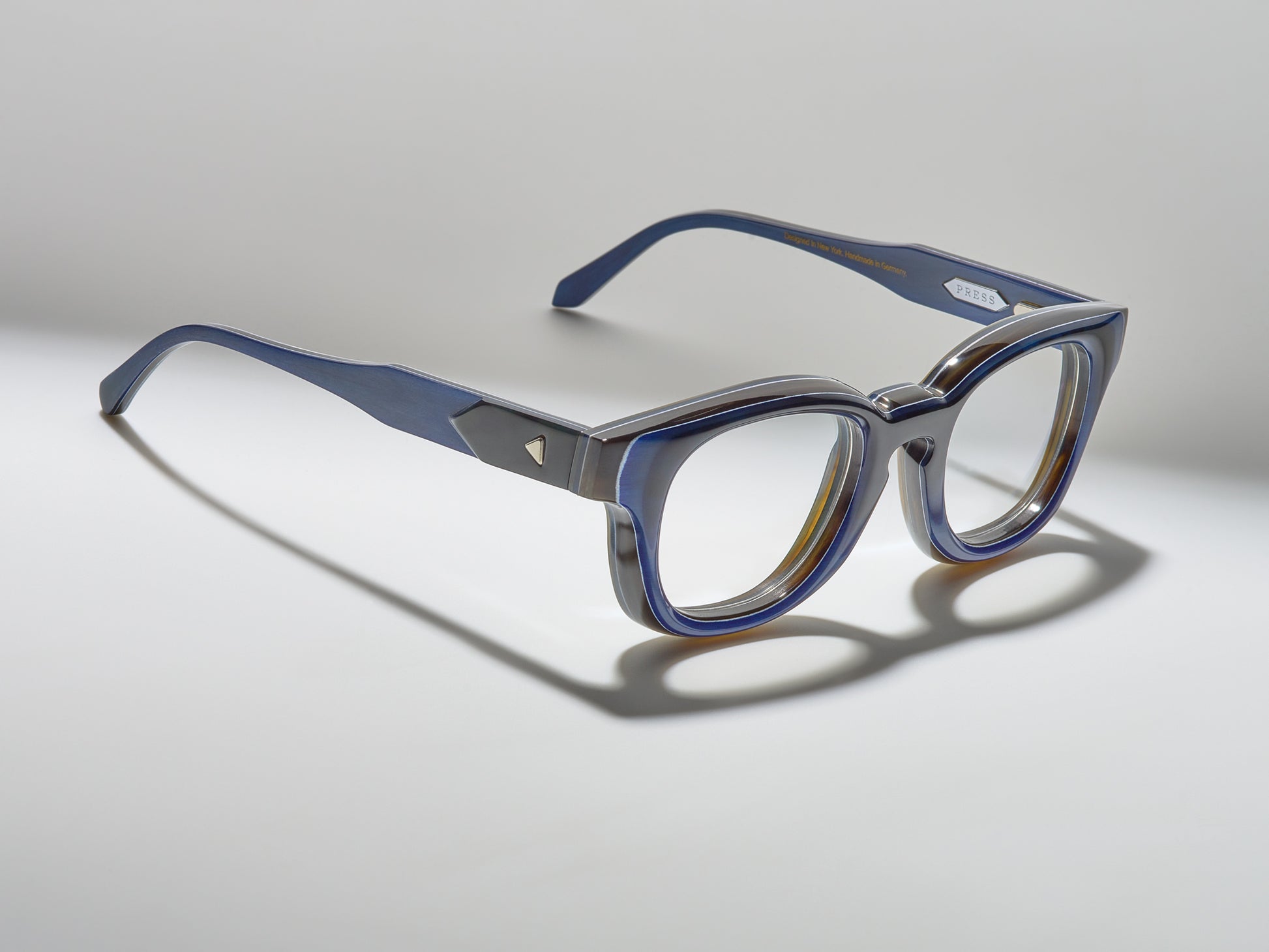 Soup Horn Optical Tortoise Blue Fade #color_tortoise-blue-fade