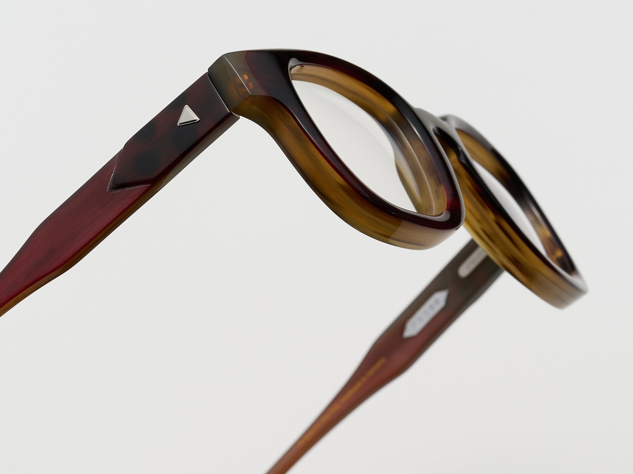 Soup Horn Optical Burgundy Tortoise - JP032 #color_burgundy-tortoise-jp032