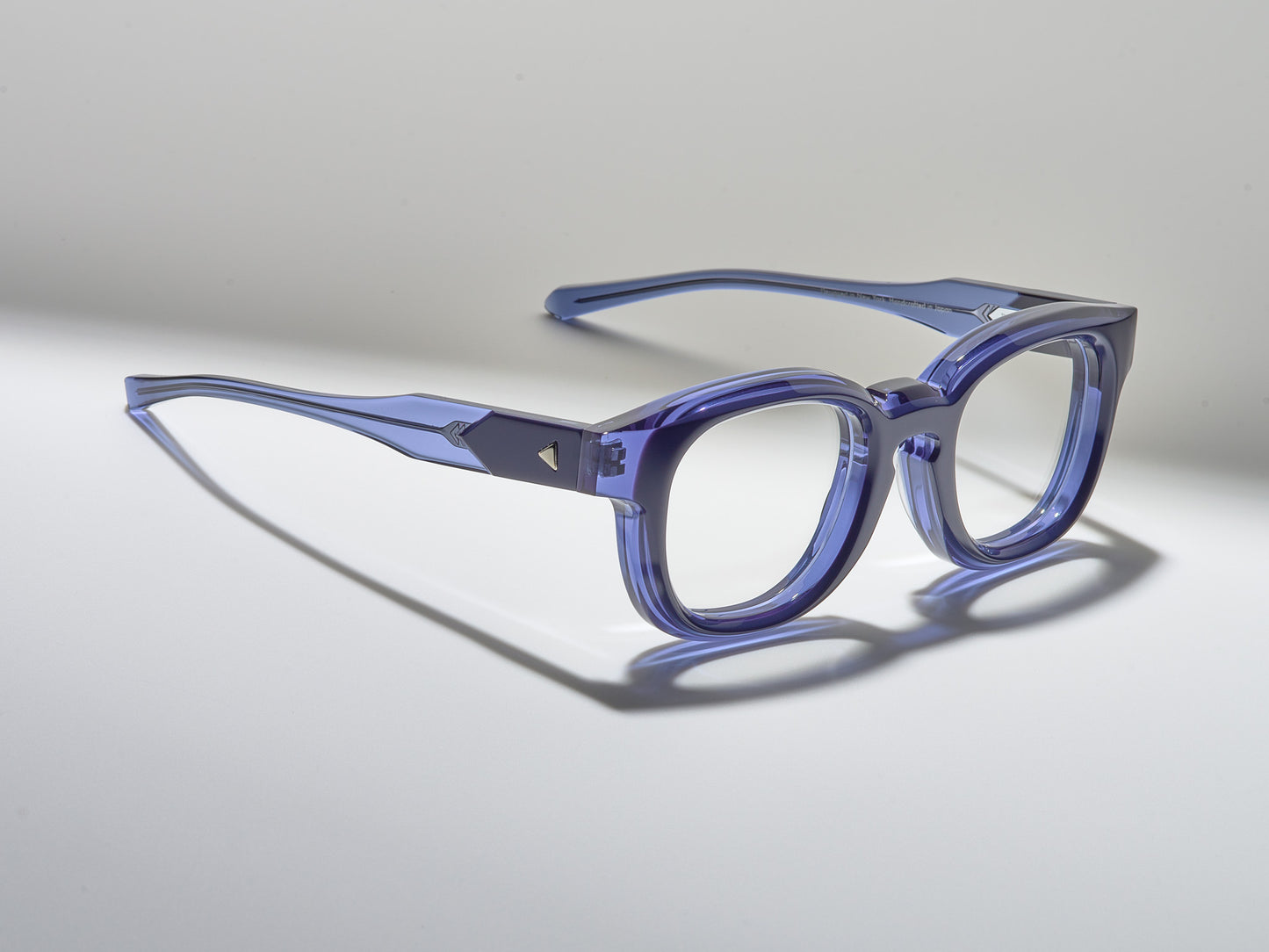 Soup Optical Blue / Blue Crystal / Silver - LE002 #color_blueprint-le002