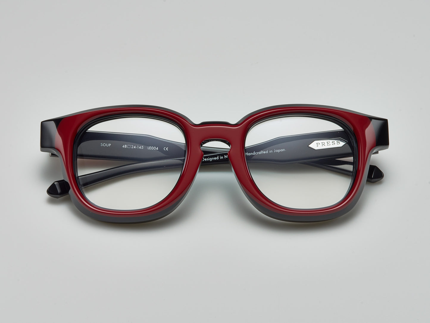 Soup Optical Red / Black / Silver - LE004 #color_red-rain-le004
