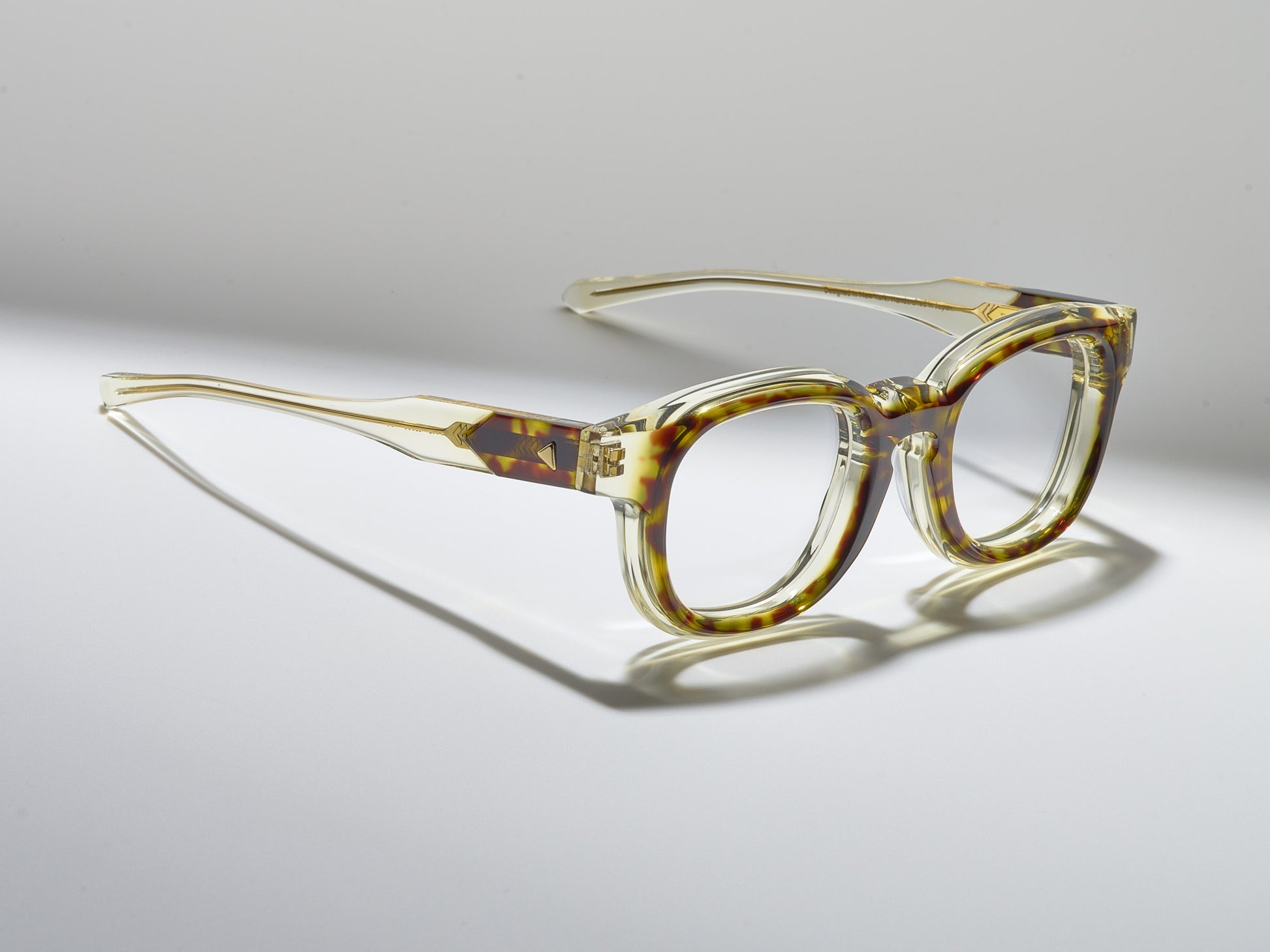 Soup Optical Tokyo Tortoise / Vintage Crystal / Gold - LE003 #color_champagne-poetry-le003