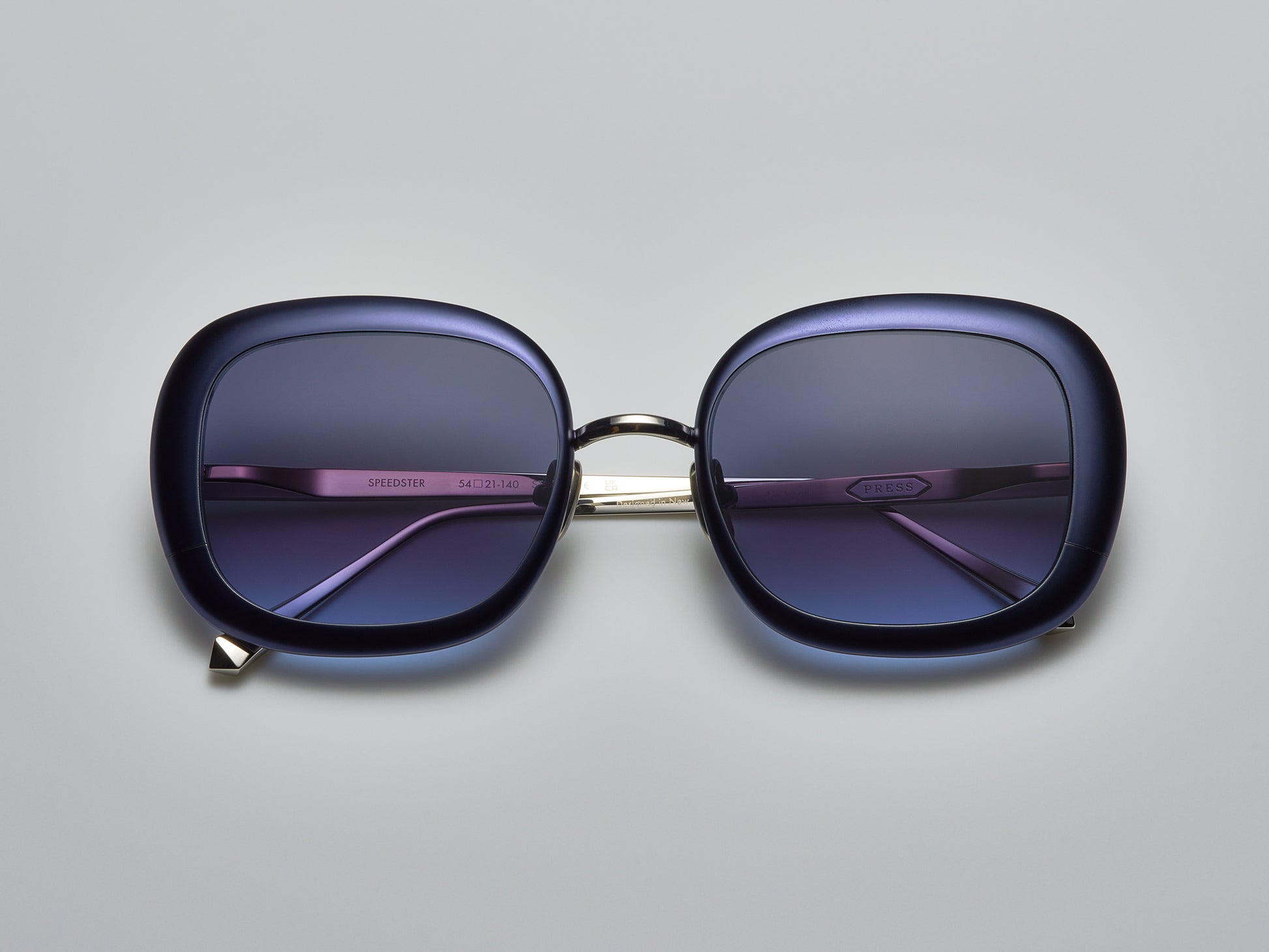 Speedster Matte Navy / Platinum - ST001 #color_matte-navy-platinum-st001