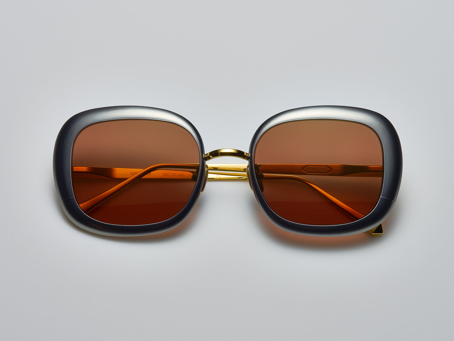Speedster Matte Ruthenium / Shiny Gold - ST003 #color_matte-ruthenium-shiny-gold-st003