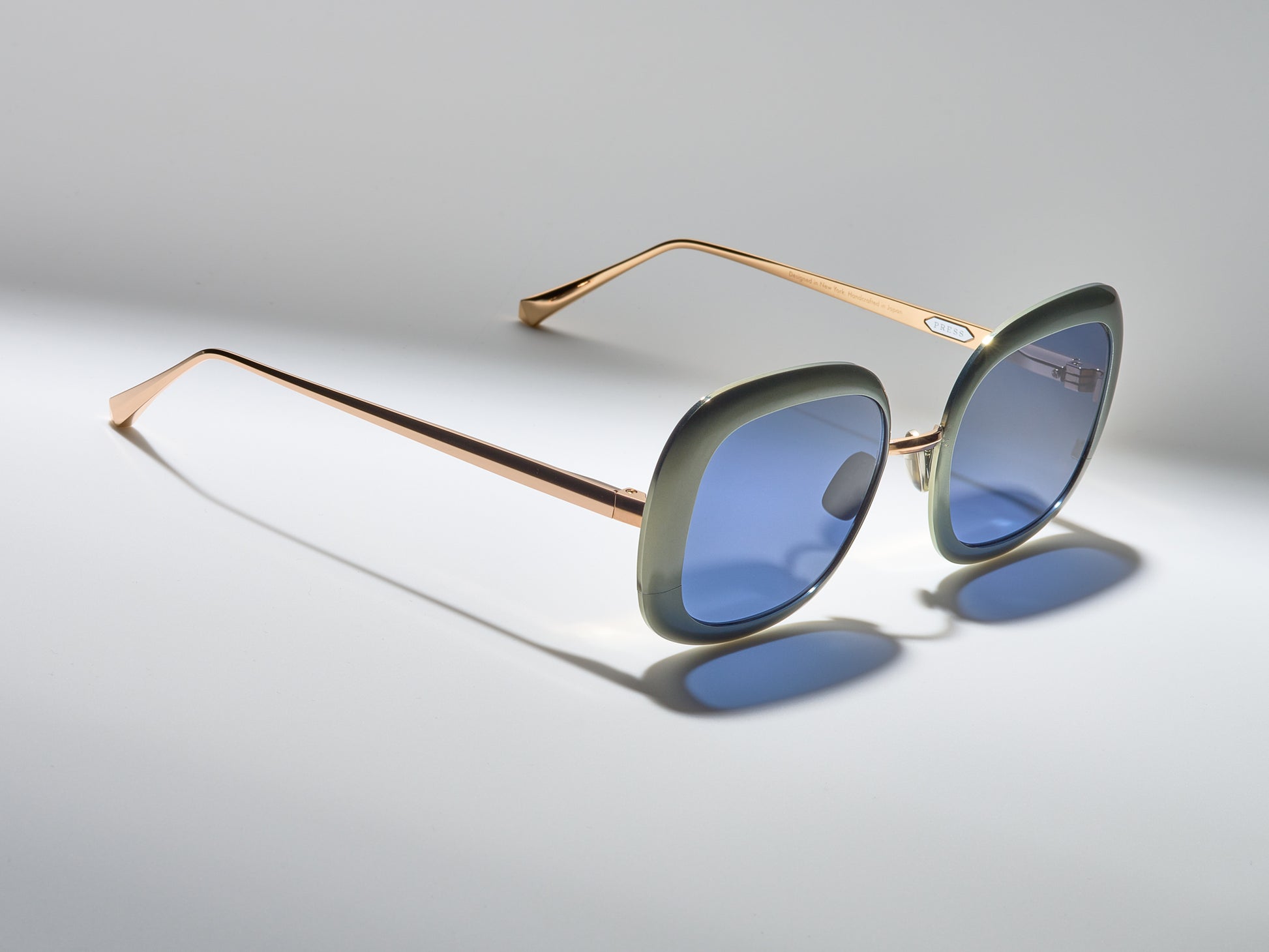 Speedster Matte Cascade Green / Shiny Rose Gold - ST005 #color_matte-cascade-green-shiny-rose-gold-st005