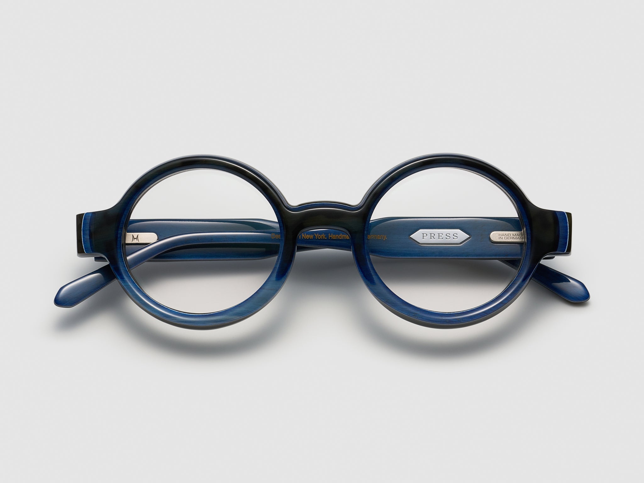 Splash Horn Optical Tortoise Blue Fade - JP023 #color_tortoise-blue-fade-jp023