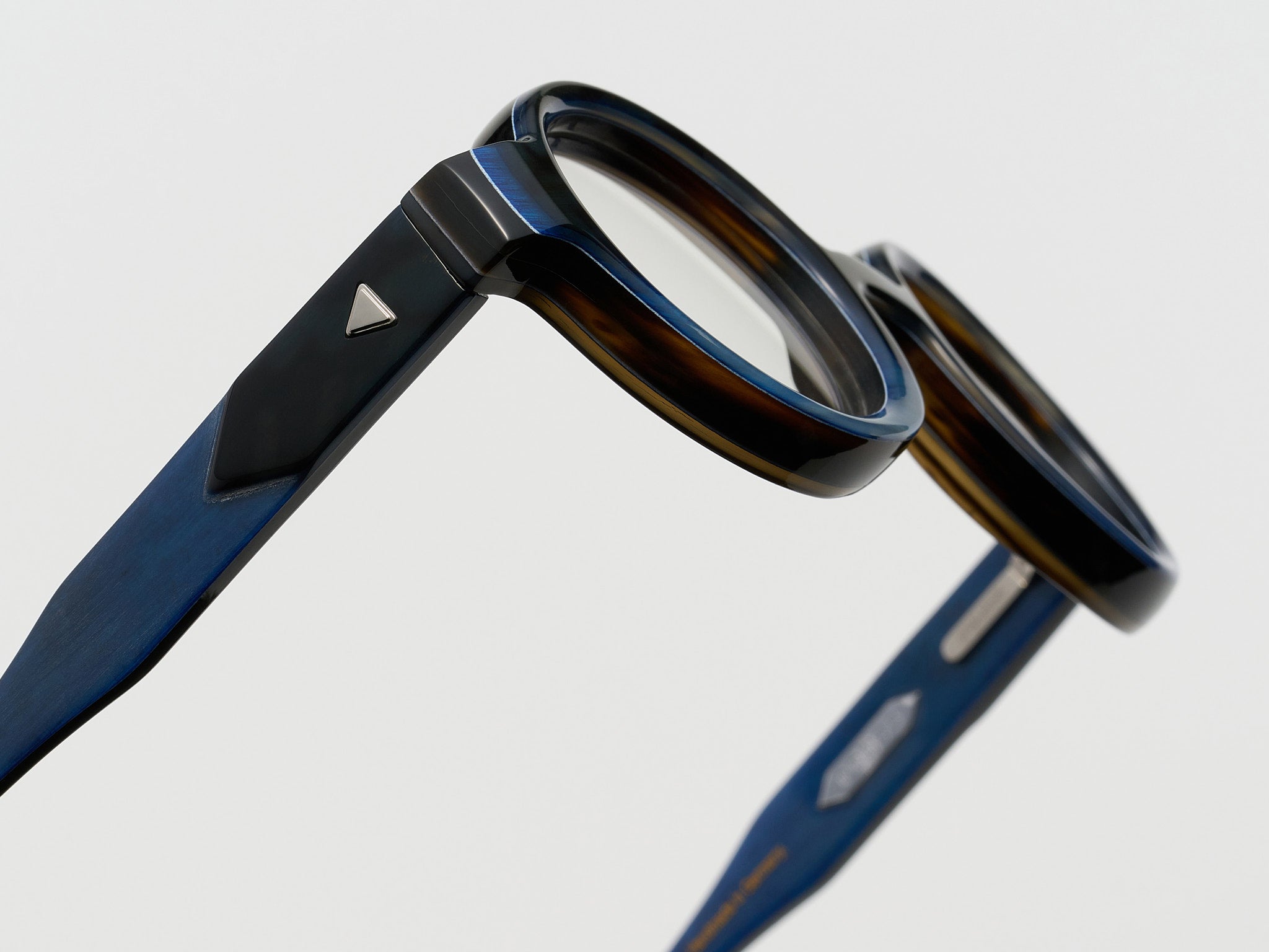 Splash Horn Optical Tortoise Blue Fade - JP023 #color_tortoise-blue-fade-jp023