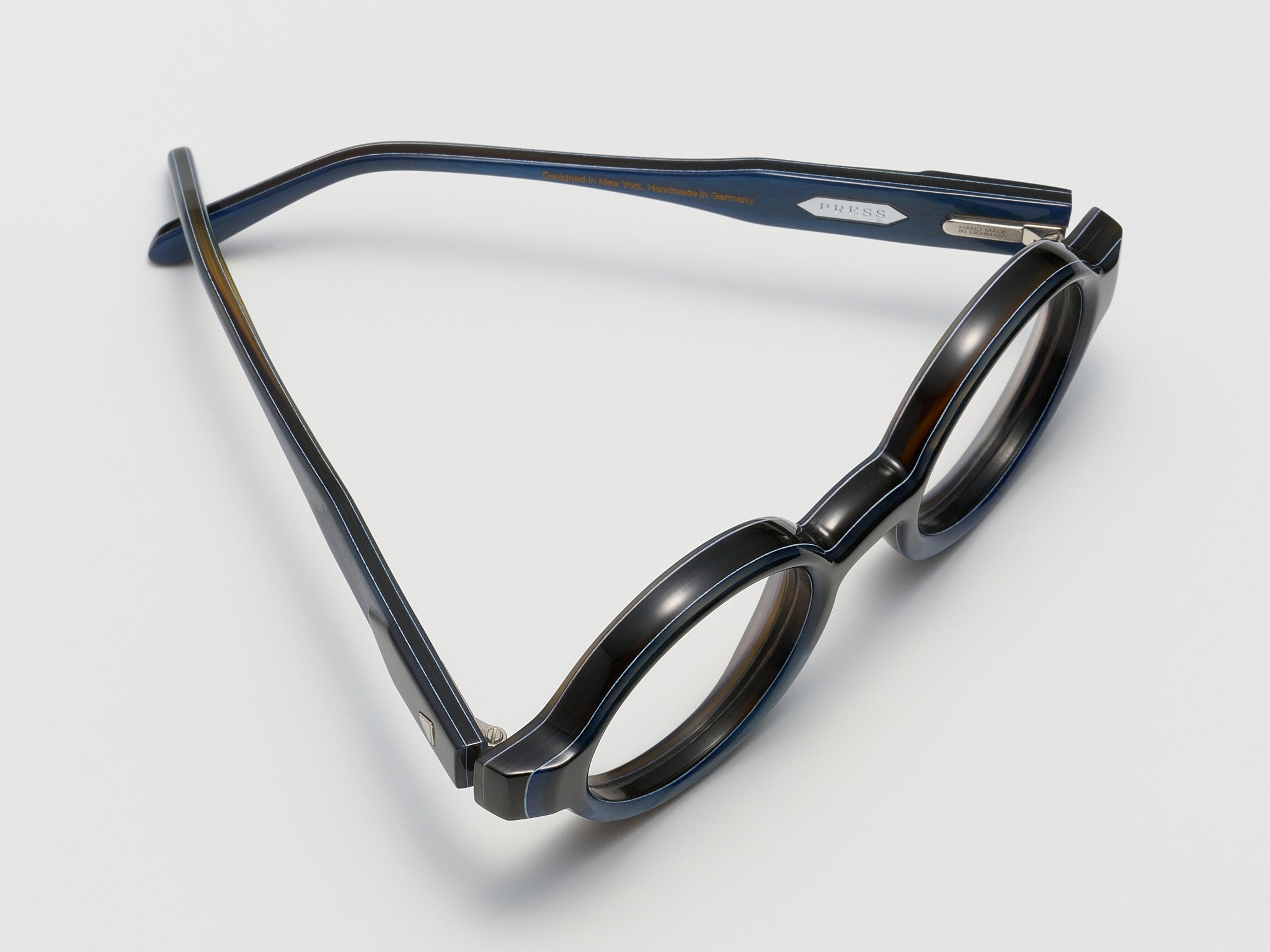 Splash Horn Optical Tortoise Blue Fade - JP023 #color_tortoise-blue-fade-jp023