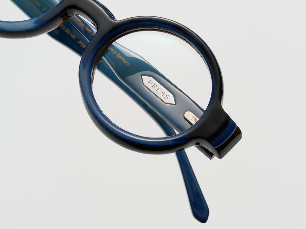 Splash Horn Optical Tortoise Blue Fade - JP023 #color_tortoise-blue-fade-jp023