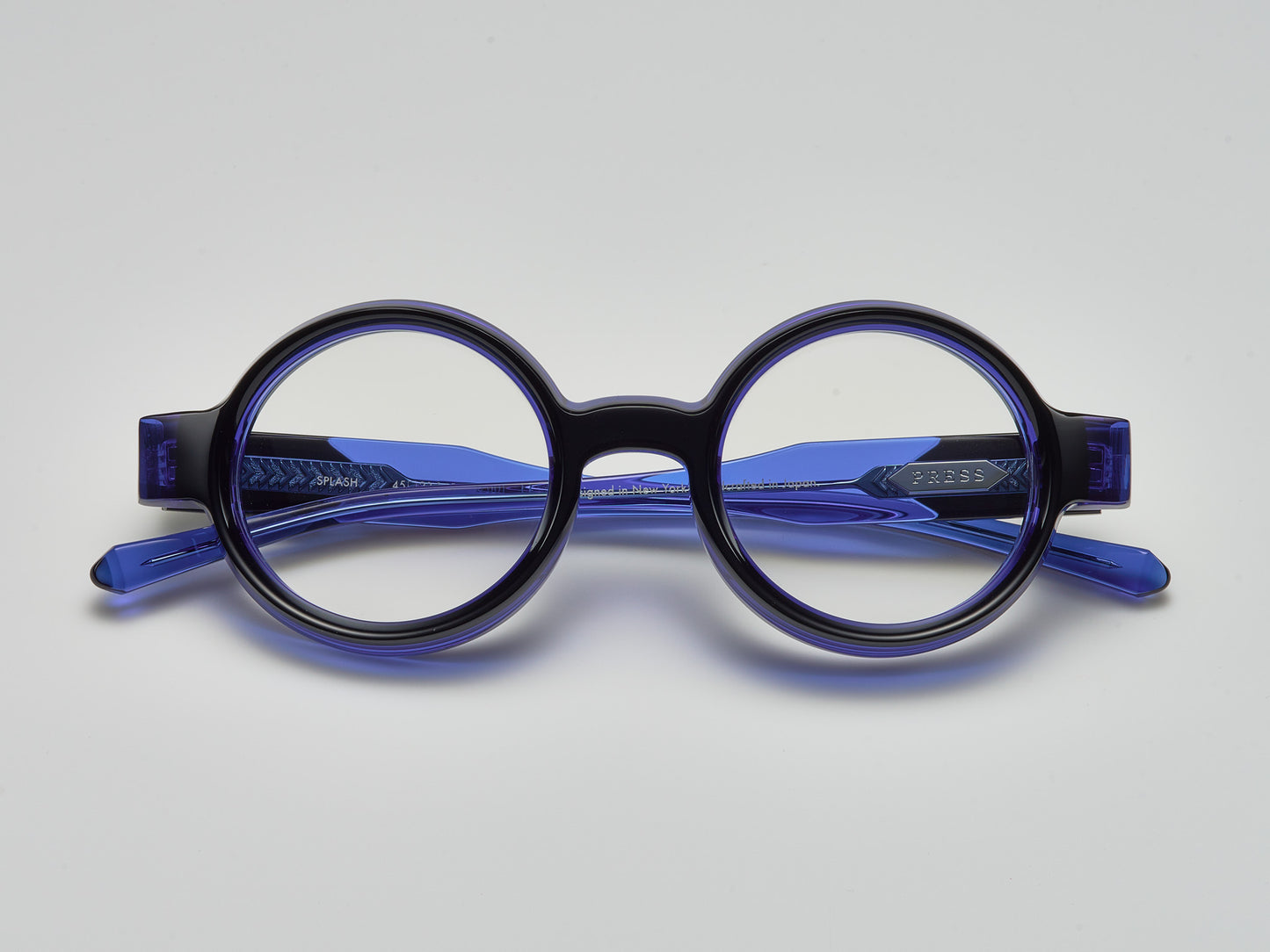 Splash Optical Black / Navy Crystal / Silver - LE001 #color_blackbird-le001