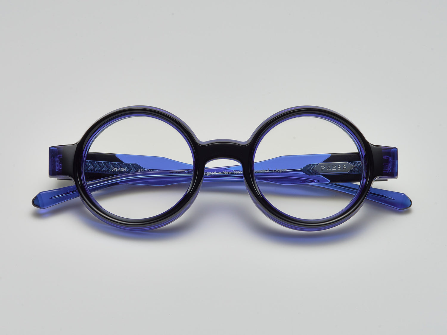 Splash Optical Black / Navy Crystal / Silver - LE001 