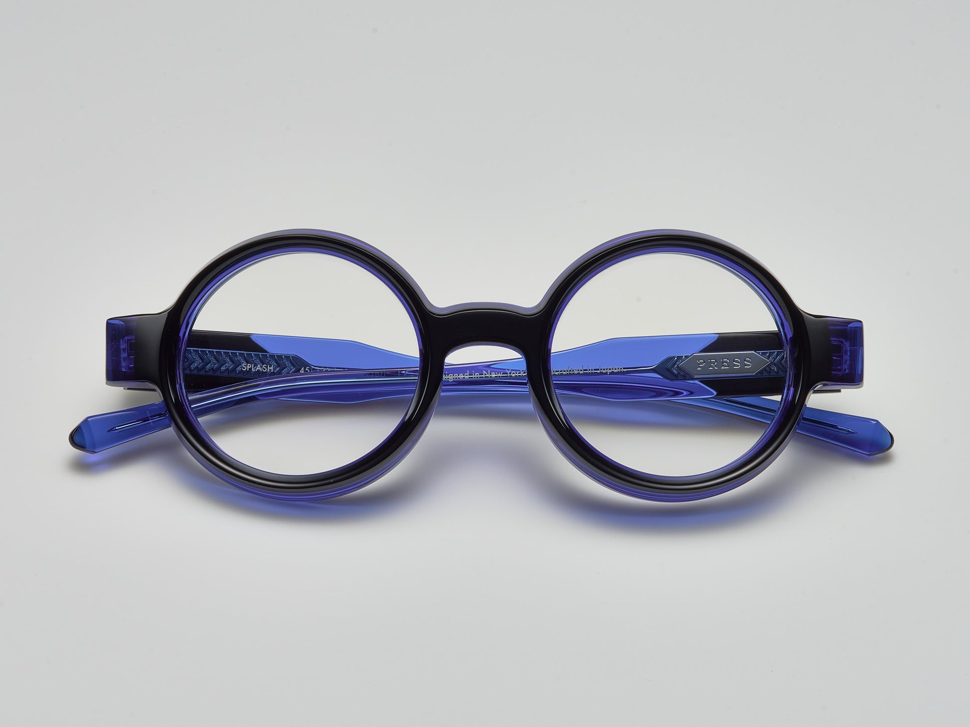 Splash Optical Black / Navy Crystal / Silver - LE001 #color_blackbird-le001