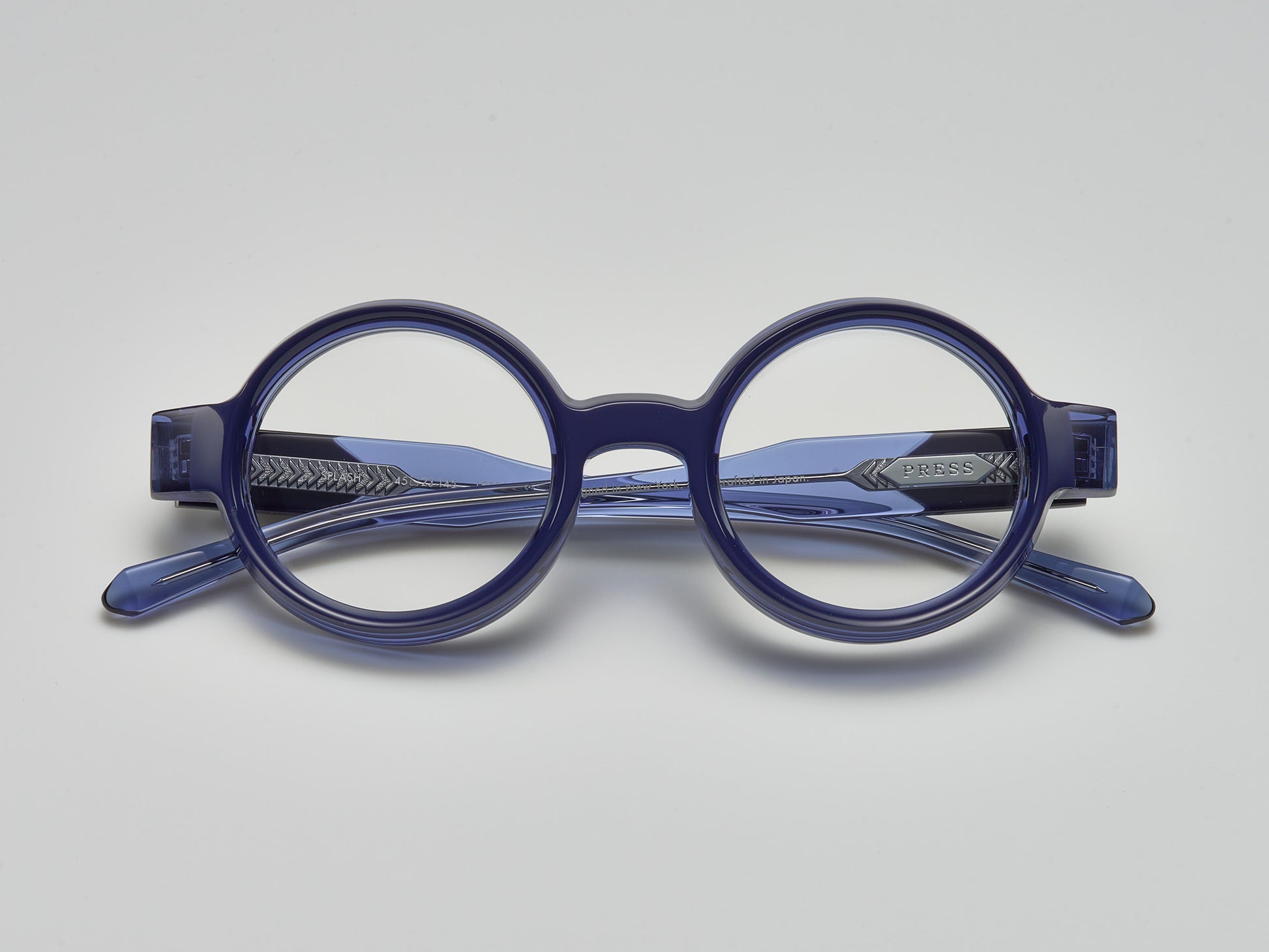 Splash Optical Blue / Blue Crystal / Silver - LE002 #color_blueprint-le002