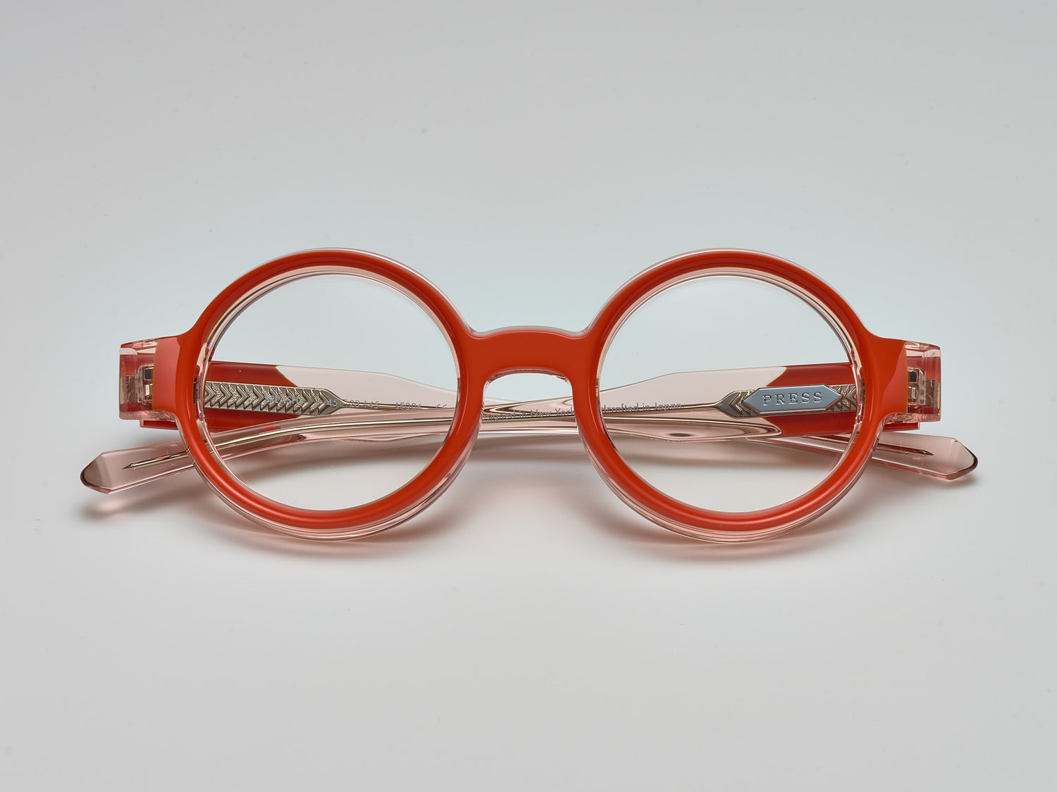 Splash Optical Orange / Melon Crystal / Silver - LE006 