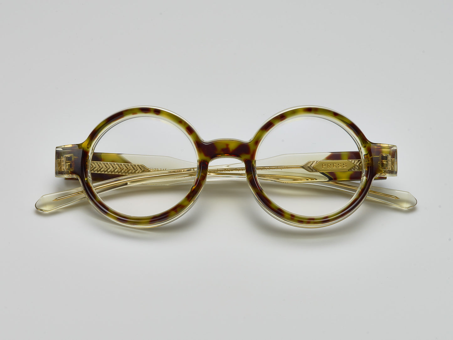 Splash Optical Tokyo Tortoise / Vintage Crystal / Gold - LE003 #color_champagne-poetry-le003