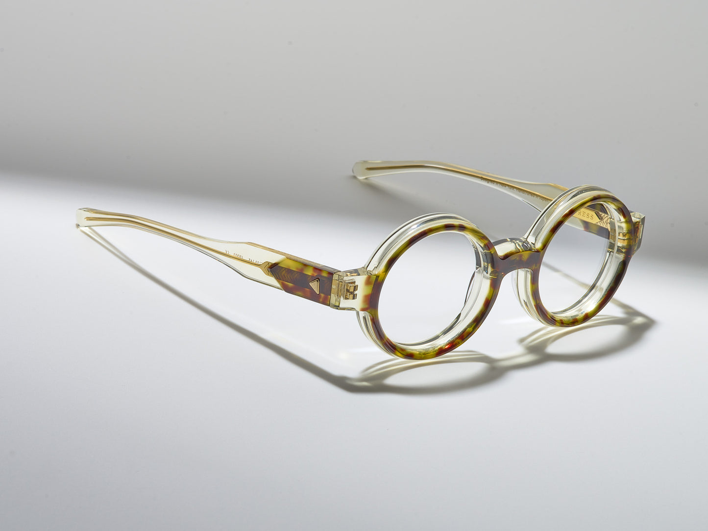Splash Optical Tokyo Tortoise / Vintage Crystal / Gold - LE003 #color_champagne-poetry-le003