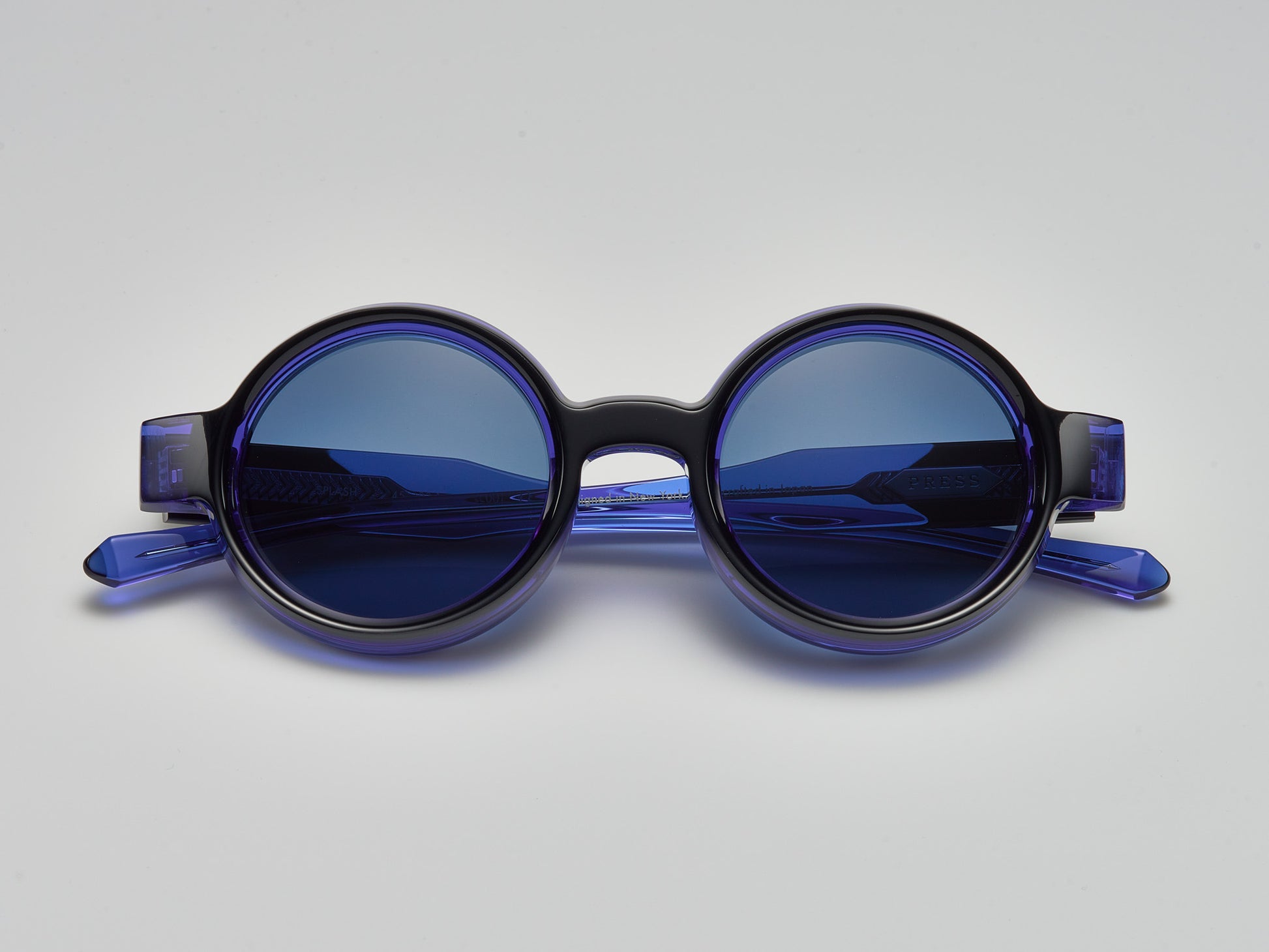 Splash Black / Navy Crystal / Silver - LE001 #color_blackbird-le001