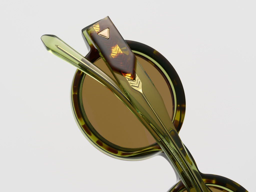 Splash Green Tortoise - LE011 #color_green-tortoise-le011