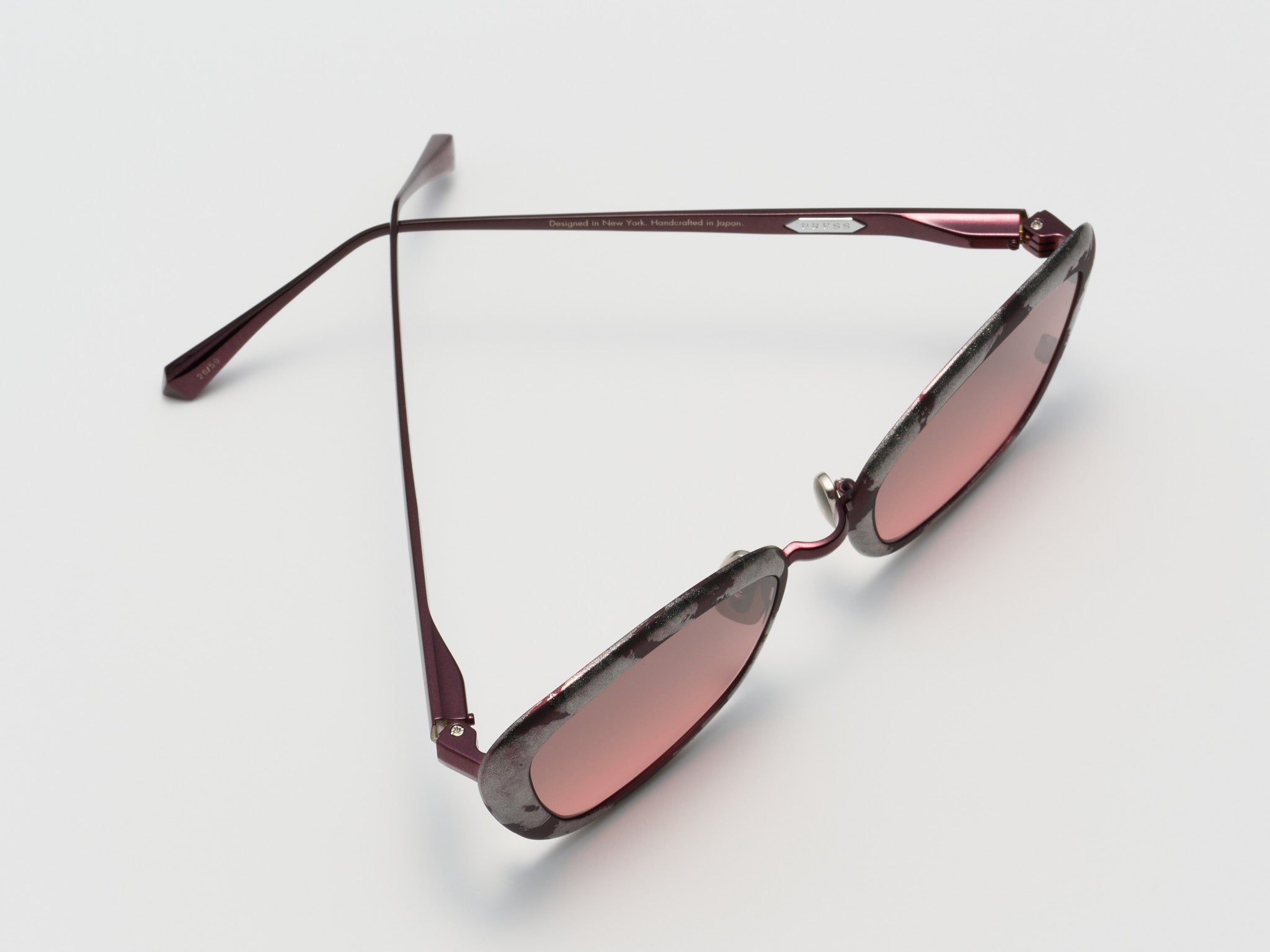 Stingray Gold Leaf Burgundy Platinum Leaf - ST019 #color_burgundy-platinum-leaf-st019