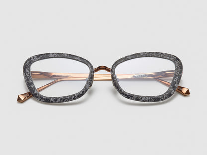 Stingray Marble Optical Black Marble / Rose Gold - ST007 #color_black-marble-rose-gold-st007