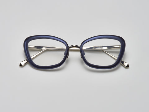 Matte Navy / Platinum - ST001