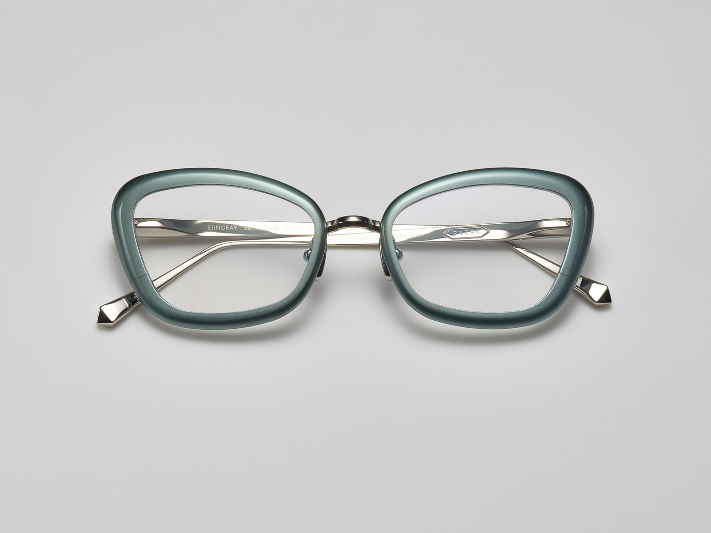 Stingray Optical Matte Nassau Blue / Palladium - ST006 #color_matte-nassau-blue-palladium-st006