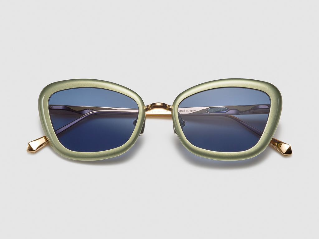 Stingray Cascade Green / Rose Gold - ST005 #color_cascade-green-rose-gold-st005