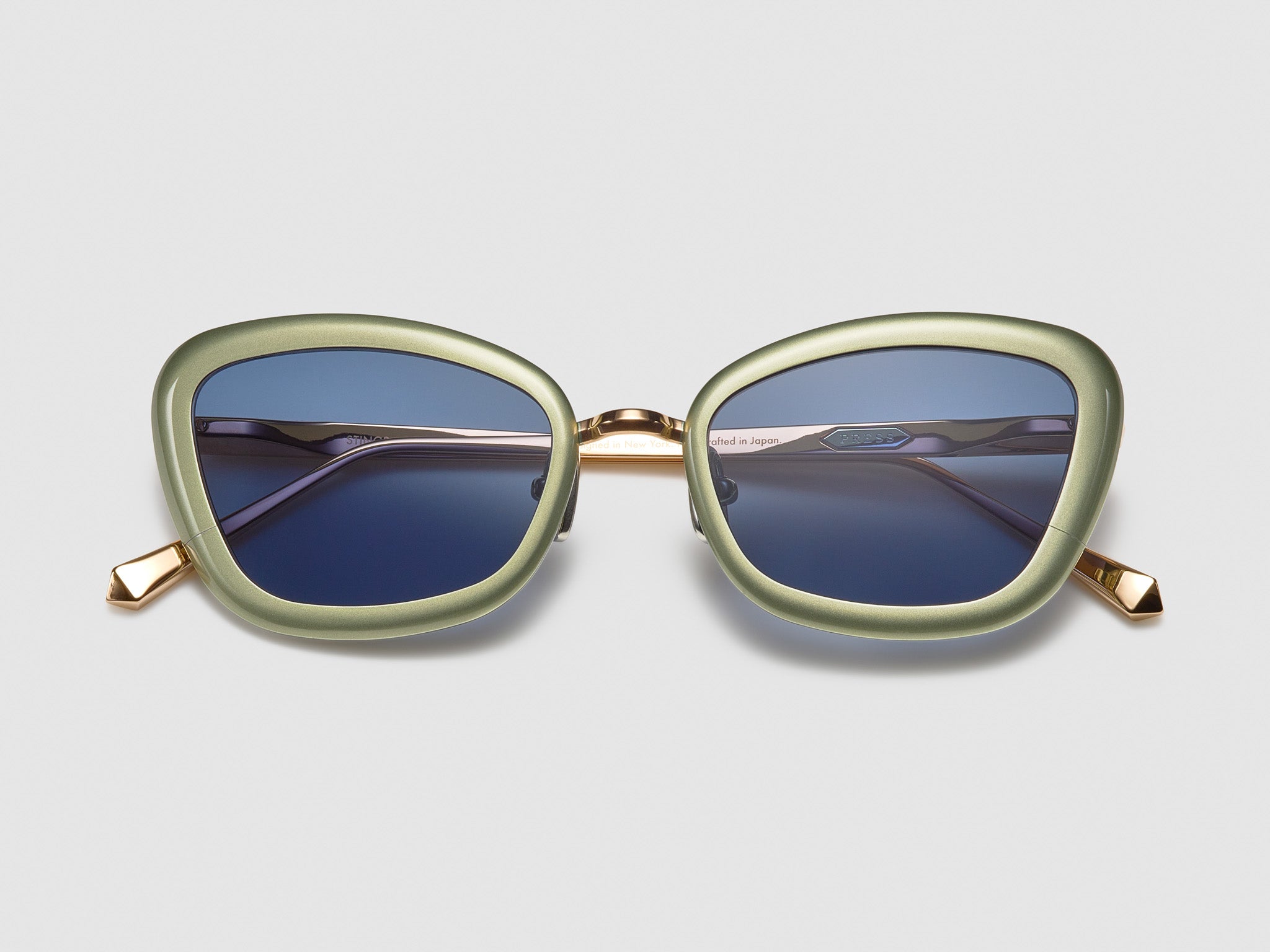 Stingray Cascade Green / Rose Gold - ST005 #color_cascade-green-rose-gold-st005