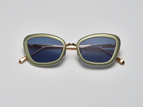 Matte Cascade Green / Shiny Rose Gold - ST005
