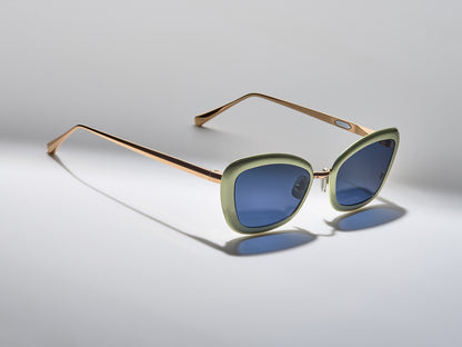 Stingray Cascade Green / Rose Gold - ST005 #color_cascade-green-rose-gold-st005