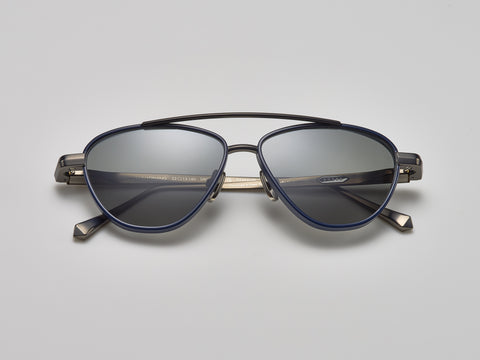 Shiny Navy / Matte Navy / Matte Ruthenium - DR001