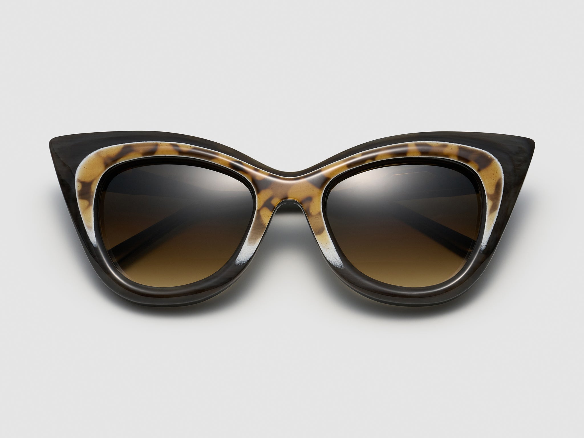 Super Bass Horn Tortoise Black Fade - JP020 #color_tortoise-black-fade-jp020