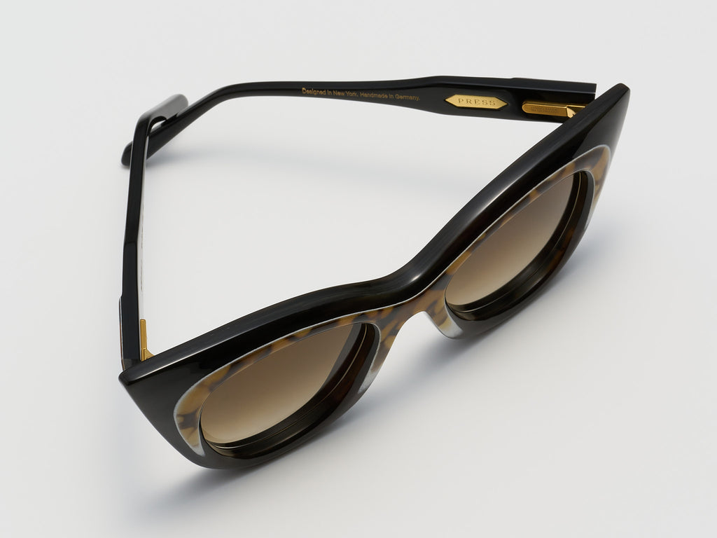 Super Bass Horn Tortoise Black Fade - JP020 #color_tortoise-black-fade-jp020