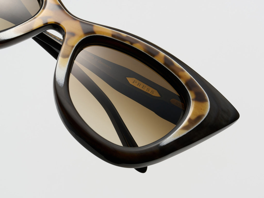 Super Bass Horn Tortoise Black Fade - JP020 #color_tortoise-black-fade-jp020