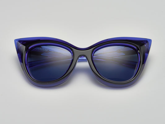 Super Bass Black / Navy Crystal / Silver - LE001 #color_blackbird-le001